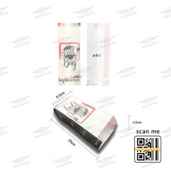 ΧΑΡΤΟΣΑΚΟΥΛΑ GRILL BAG ΒΕΖΙΤΑΛ ΛΕΥΚΟ GREASEPROOF 45gsm 10KG