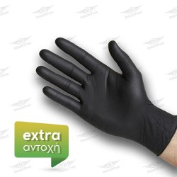ΓΑΝΤΙΑ ΜΑΥΡΑ ΝΙΤΡΙΛΙΟΥ EXTRA ΑΝΤΟΧΗΣ 100τμχ