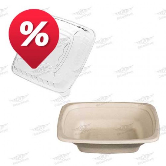 SET ΣΚΕΥΗ ΦΑΓΗΤΟΥ ΤΕΤΡΑΓΩΝΑ ΖΑΧΑΡΟΚΑΛΑΜΟΥ +ΚΑΠΑΚΙ PET 75τμχ