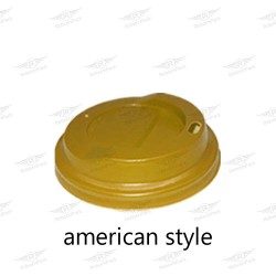 ΚΑΠΑΚΙΑ ΖΕΣΤΟΥ ΕΝΙΣΧΥΜΕΝΑ AMERICAN STYLE ΓΙΑ ΧΑΡΤΙΝΟ ΠΟΤΗΡΙ ΧΡΥΣΟ 50τμχ