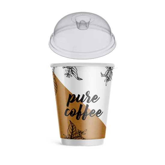 PURE COFFEE SET FREDDO ΠΟΤΗΡΙ DOUBLE 12oz + ΠΟΜΠΕ ΚΑΠΑΚΙΑ ΑΣΦΑΛΕΙΑΣ 500τμχ