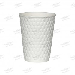 ΠΟΤΗΡΙ FREDDO 3D 12oz 16oz 8oz BUBBLE ΛΕΥΚΟ 25τμχ