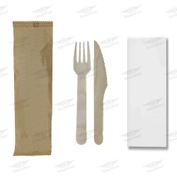 ΚΟΥΒΕΡ BAMBOO ΞΥΛΙΝΟ 100τμχ