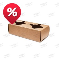 ΠΟΤΗΡΟΘΗΚΕΣ KRAFT 50τμχ ΠΟΤΗΡΟΘΗΚΕΣ KRAFT 50τμχ