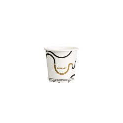 ΠΟΤΗΡΙ ΧΑΡΤΙΝΟ GOURMET ΛΕΥΚΟ 4oz 50τμχ