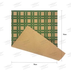  ΤΡΑΠΕΖΟΜΑΝΤΗΛΟ 70x70cm KRAFT ΚΑΦΕ 85gr 50gr ΚΑΡΩ ΧΩΡΙΣ ΝΑΙΛΟΝ