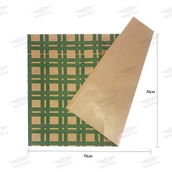  ΤΡΑΠΕΖΟΜΑΝΤΗΛΟ 70x70cm KRAFT ΚΑΦΕ 85gr 50gr ΚΑΡΩ ΜΕ ΝΑΙΛΟΝ