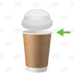 ΚΑΠΑΚΙΑ FREDDO ΠΟΜΠΕ PET 90mm ΓΙΑ ΧΑΡΤΙΝΟ ΠΟΤΗΡΙ