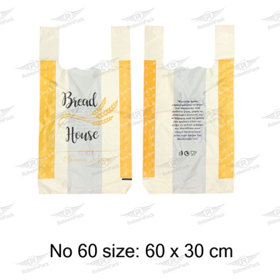 ΤΣΑΝΤΑ ΧΑΡΤΟΠΛΑΣΤ BREAD HOUSE 60x30cm (60) HDPE 10KG