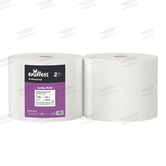 ΧΑΡΤΙ ΚΟΥΖΙΝΑΣ ENDLESS ΒΙΟΜΗΧΑΝΙΚΟ JUMBO 4,5kg 2τμχ