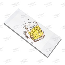 ΘΗΚΗ ΓΙΑ ΜΑΧΑΙΡΟΠΙΡΟΥΝΑ 9,5x24cm ΑΝΑΓΛΥΦΗ 3D BEER ΜΕ ΧΑΡΤΟΠΕΤΣΕΤΑ 8x125τμχ