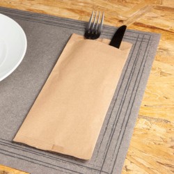 ΘΗΚΗ ΓΙΑ ΜΑΧΑΙΡΟΠΙΡΟΥΝΑ 11x25cm KRAFT HAVANA 45gr ΜΕ ΧΑΡΤΟΠΕΤΣΕΤΑ 8x125τμχ