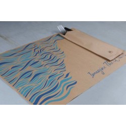 ΣΟΥΠΛΑ 30x40cm HAVANA KRAFT ΑΝΑΚΥΚΛΩΜΕΝΟ 45gsm WAVE 10x250τμχ