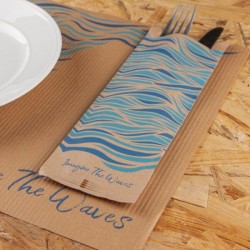 ΘΗΚΗ ΓΙΑ ΜΑΧΑΙΡΟΠΙΡΟΥΝΑ 8,5x25cm KRAFT HAVANA 45gr WAVE ΜΕ ΧΑΡΤΟΠΕΤΣΕΤΑ 10x125τμχ