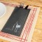 ΘΗΚΗ ΓΙΑ ΜΑΧΑΙΡΟΠΙΡΟΥΝΑ 11x25cm VENETIAN GLITTER 90gr BLACK WINE ΜΕ ΧΑΡΤΟΠΕΤΣΕΤΑ 8x125τμχ