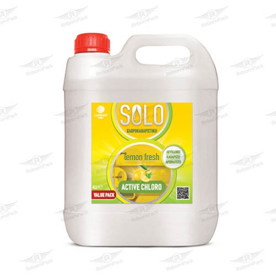 ΧΛΩΡΟΚΑΘΑΡΙΣΤΙΚΟ SOLO LEMON ΧΛΩΡΟΚΑΘΑΡΙΣΤΙΚΟ SOLO LEMON