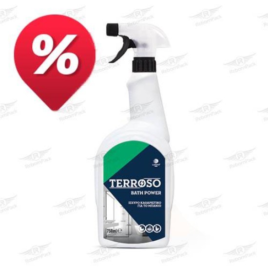 ΥΓΡΟ ΚΑΘΑΡΙΣΤΙΚΟ ΜΠΑΝΙΟΥ TERROSO 750ml